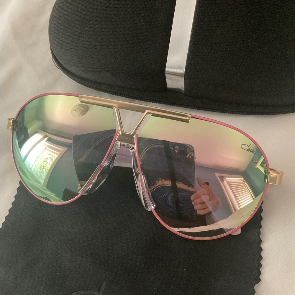 Cazal vintage mirrored sunglasses